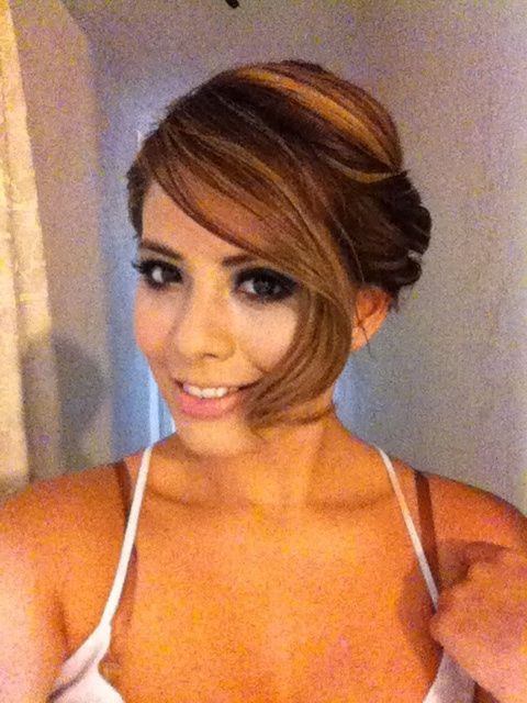 Ya maquillada y peinada!!!! - 5