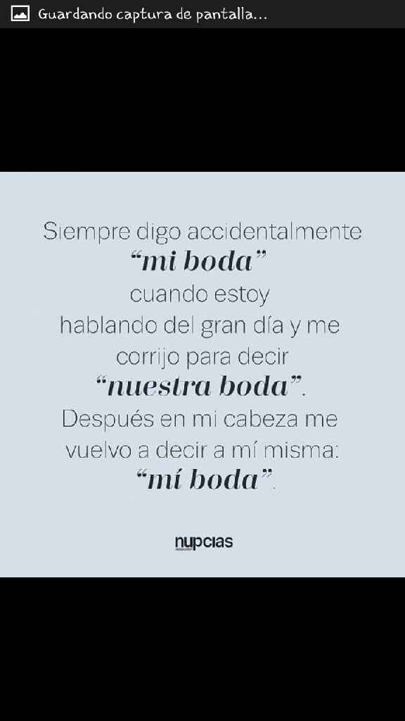 Mi boda, nuestra boda? - 1