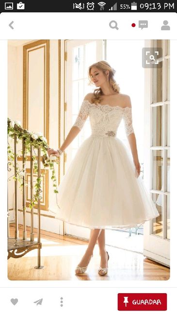 Vestido para civil - 1