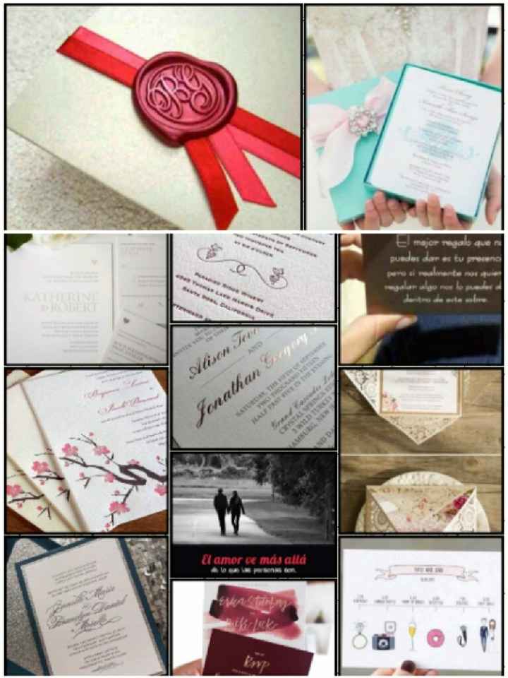 Nuestras invitaciones: liz + jesus? - 1