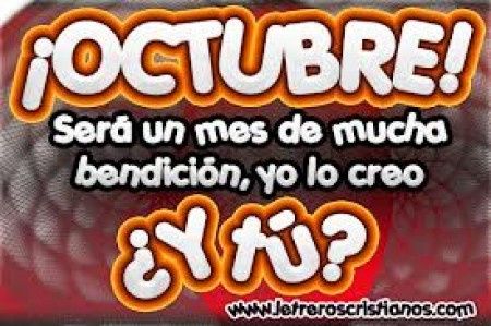 Mes de octubre