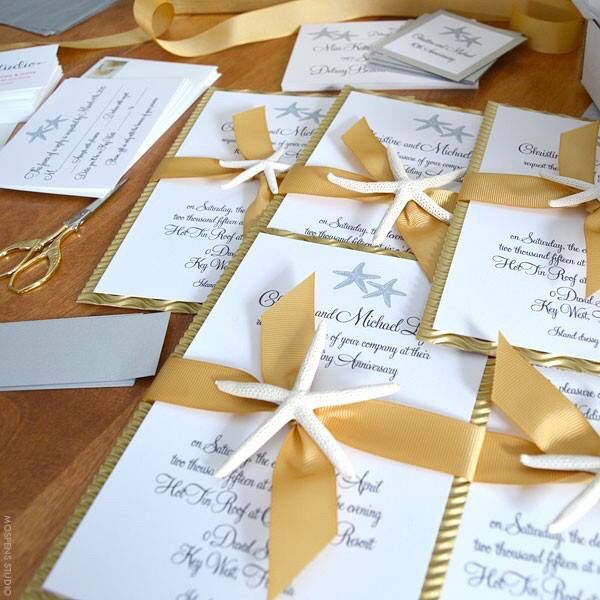 Ideas para invitación para Boda en Playa - 5