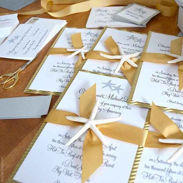 Ideas para invitación para Boda en Playa - 5
