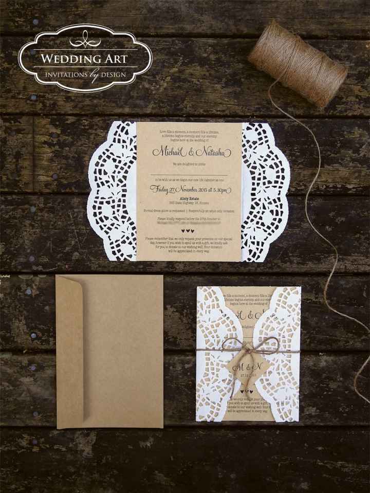 Ayuda! Alternativa de Sobre de Invitación - 5