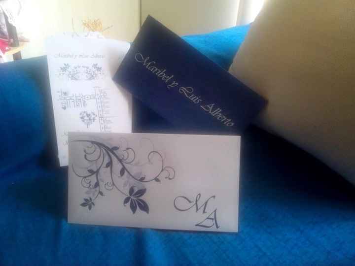 Con los pelos de punta por el proveedor de invitaciones!!! - 1