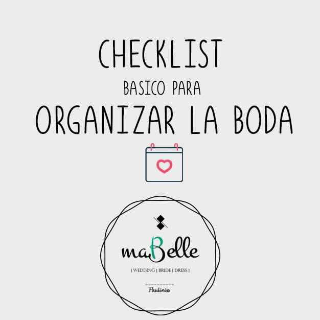 Check list boda - 1