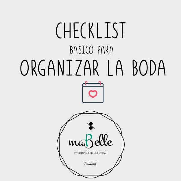 Check list boda - 1