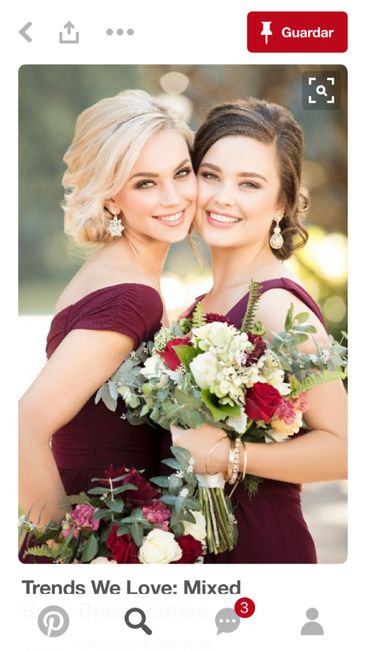 Combinación de colores vino y rosa viejo. - 3