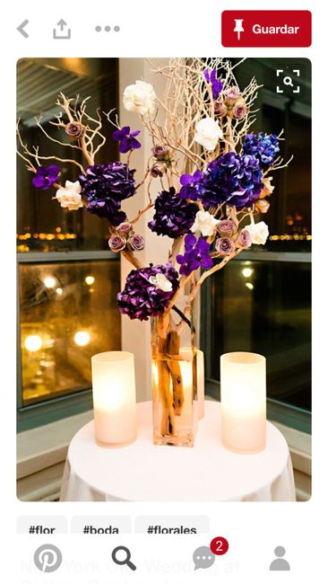 Combinacion de colores ivory y lila - 1