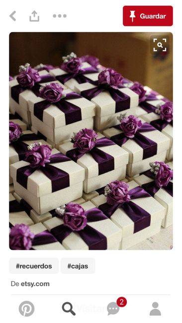 Combinacion de colores ivory y lila - 3