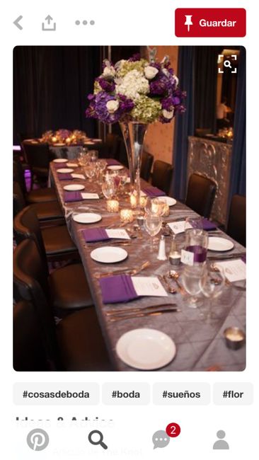 Combinacion de colores ivory y lila - 5