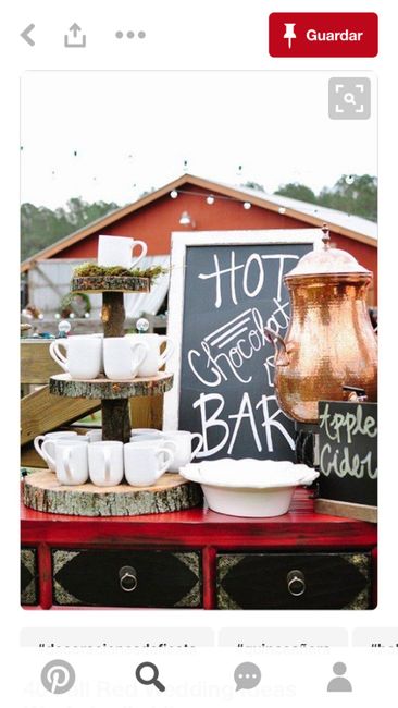 Combinación de coleres en café y rojo - 1