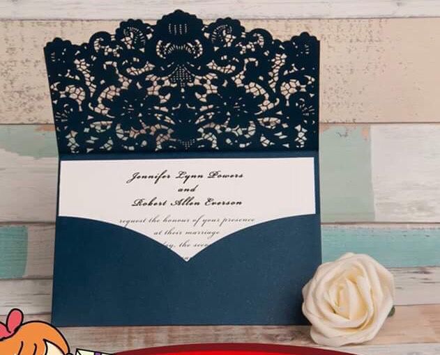 Invitaciones laser cut - 1
