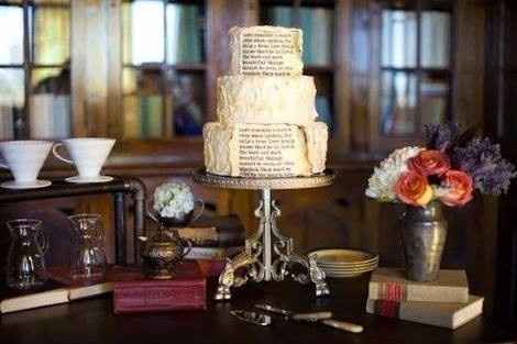 Ideas sobre una boda en una biblioteca