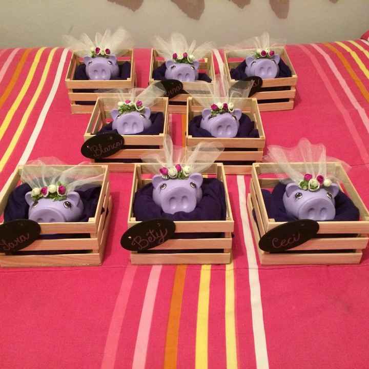 Las invitaciones para mis madrinas - 3