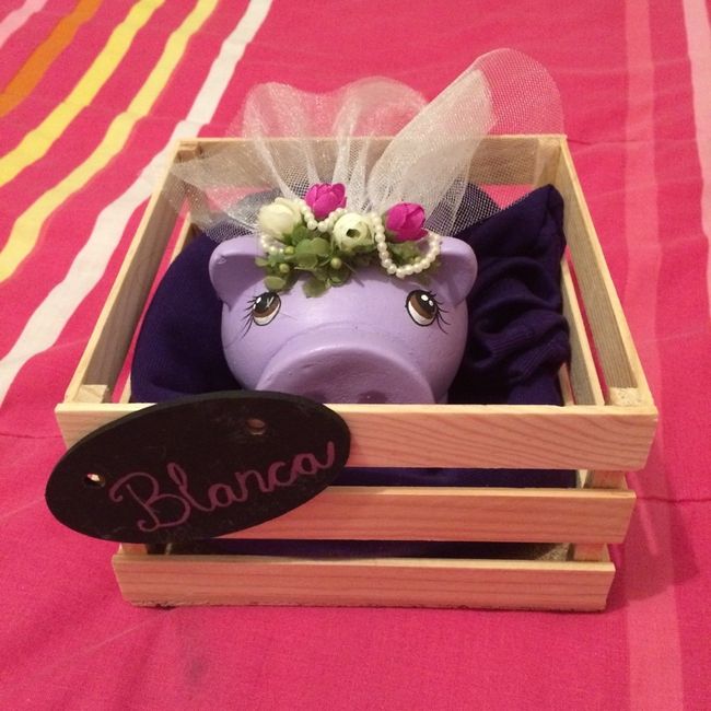 Las invitaciones para mis madrinas - 2