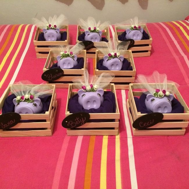 Las invitaciones para mis madrinas - 3