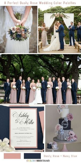 Boda color de rosa y azul 7