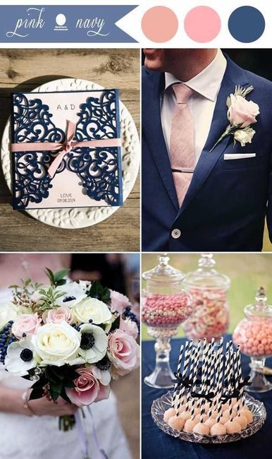 Boda color de rosa y azul 8