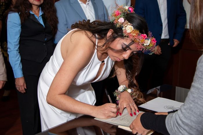 Brazalete de novia para boda civil 5