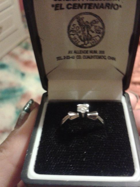 Felicidad total! ya tengo anillo - 1