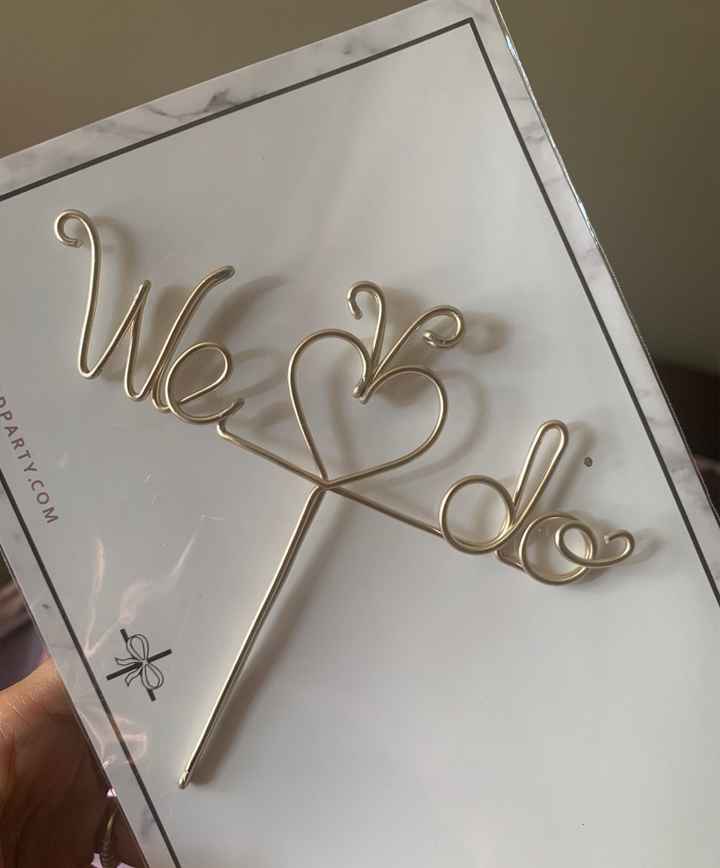 Pastel de boda: Cake Topper - 2