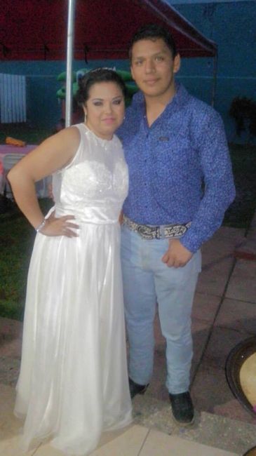 ALGUNAS FOTOS DE MI BODA