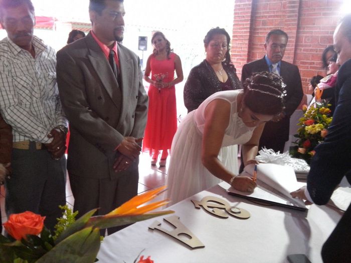 FIRMANDO MI SENTENCIA DE FELICIDAD!!!