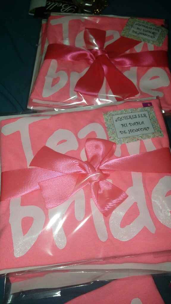 Qué les regalaron a sus damas? - 1