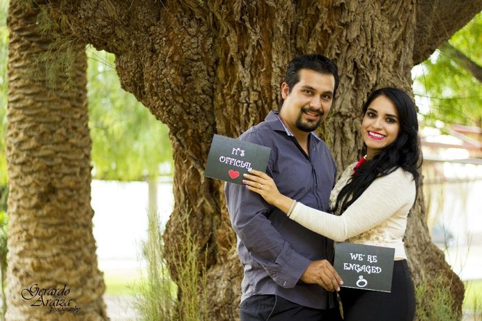 Fotos con las que anuncié mi compromiso - 2