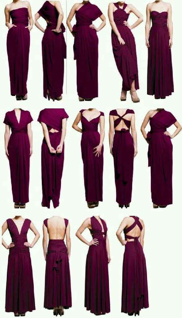 Damas de honor (vestimenta) - 1