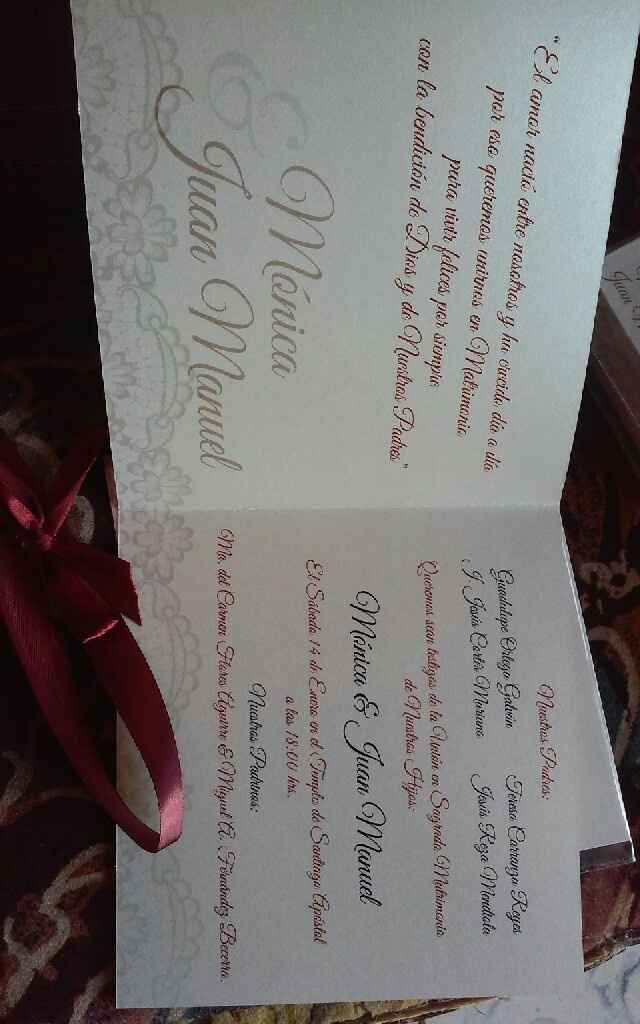 Mis invitaciones - 1