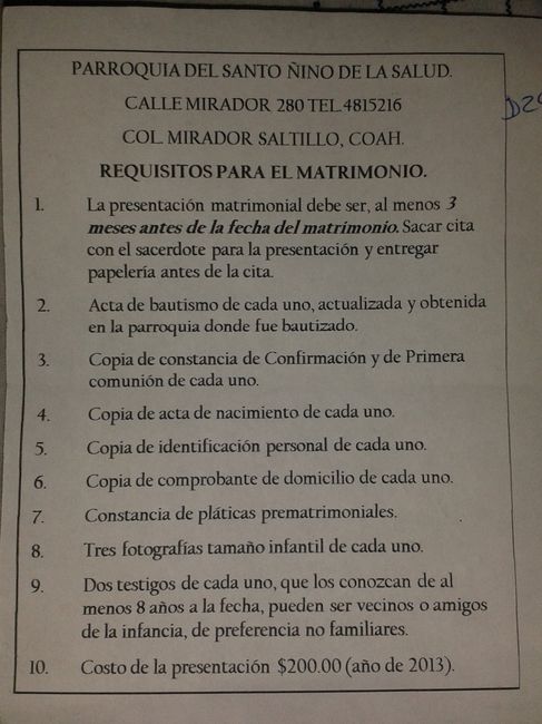 Hoy fue día de pedir informes en la iglesia !!! - 1