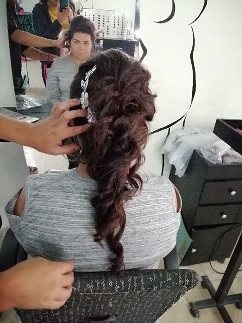 Prueba de peinado. - 2