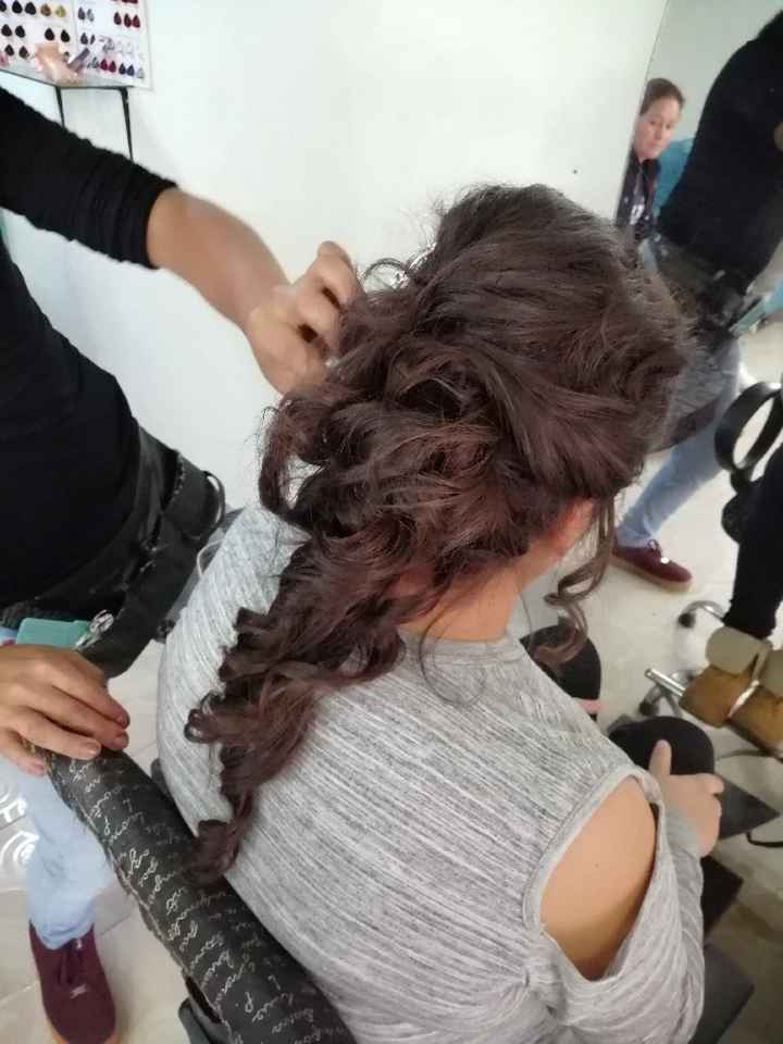 Prueba de peinado. - 1