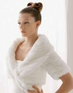 Vestido straple en invierno - 1