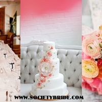 Ayuda centros de mesa en color coral - 2