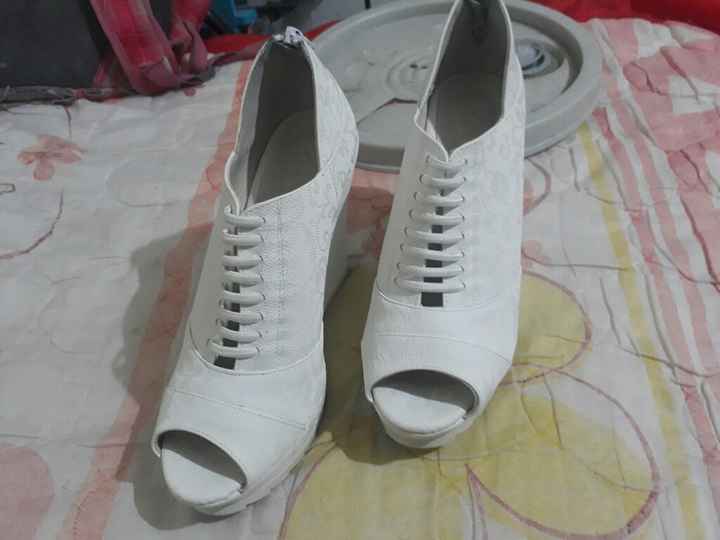 También les dejo mis zapatos de boda - 2