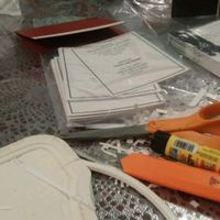 Mis invitaciones. hechas por mi hermana - 1