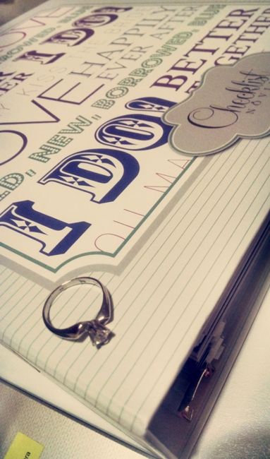 Agenda para boda - 1