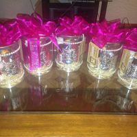 Regalos para mis damas de honor, hechos por mi.. 