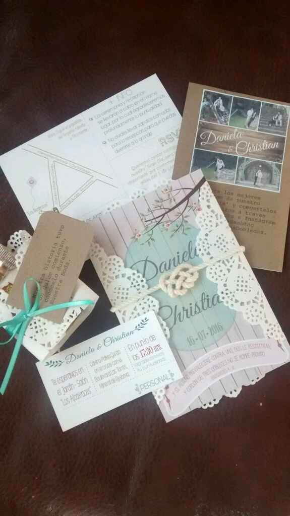 ¡invitaciones listas para entregar! - 1
