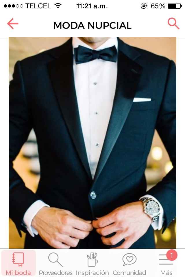 Traje del novio - 1