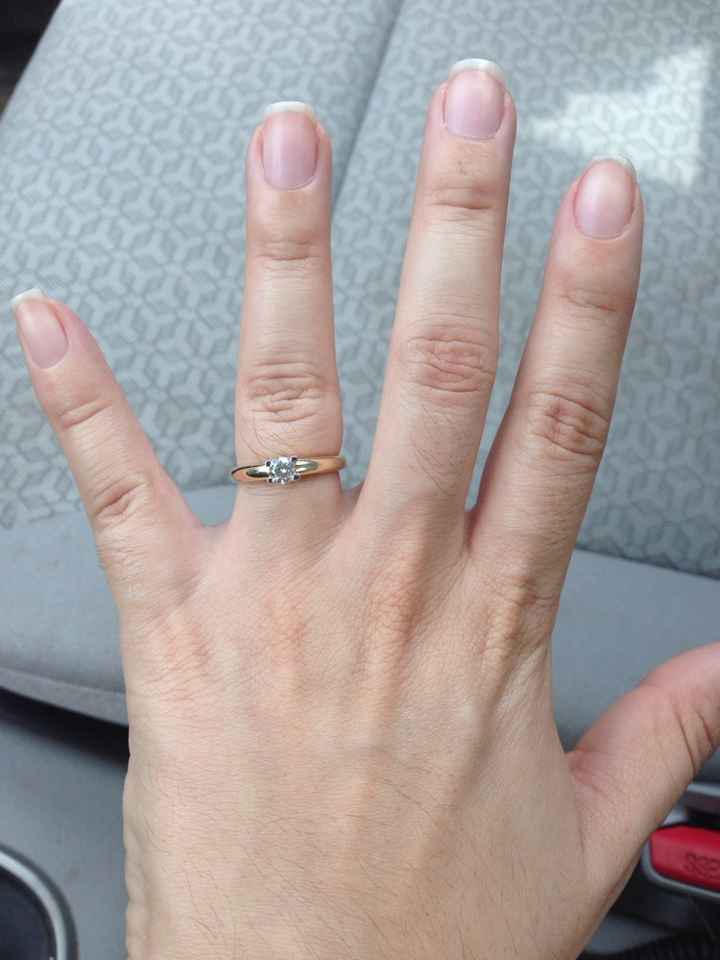 Tipos de anillos de compromiso (muéstrame el tuyo) - 1