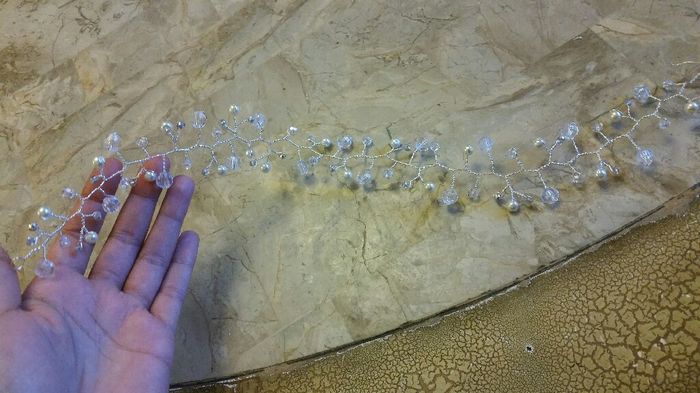 Hand made tiara - 1