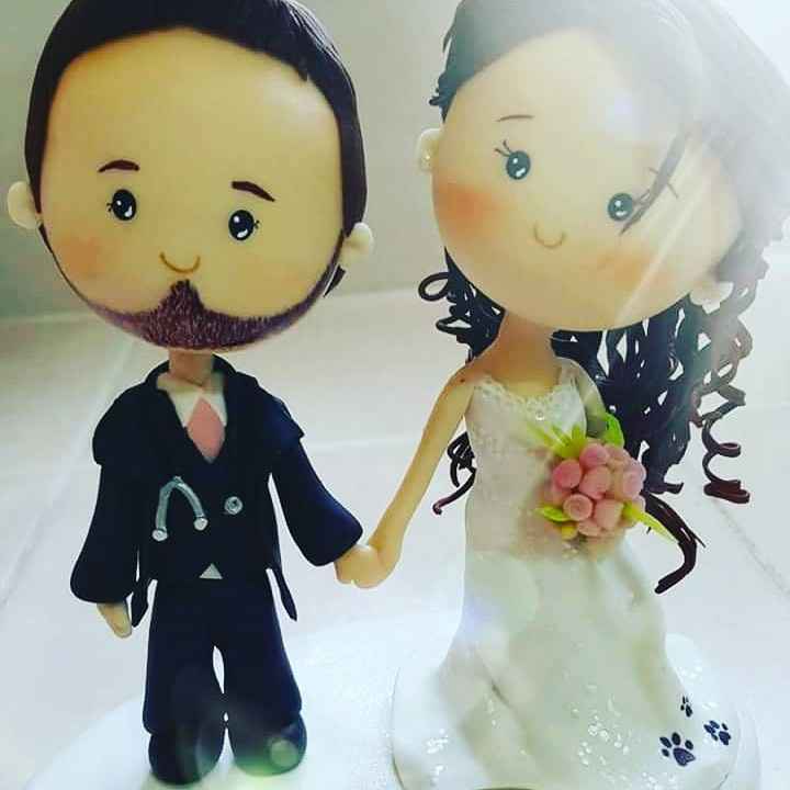  Muñequitos para el pastel - 1