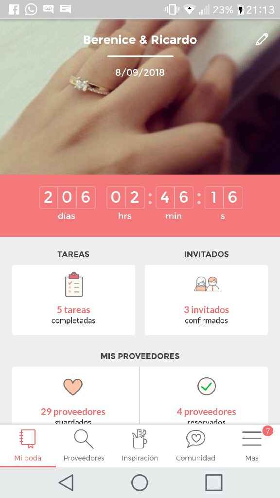 ¡Escribe los días que faltan para tu boda! - 1