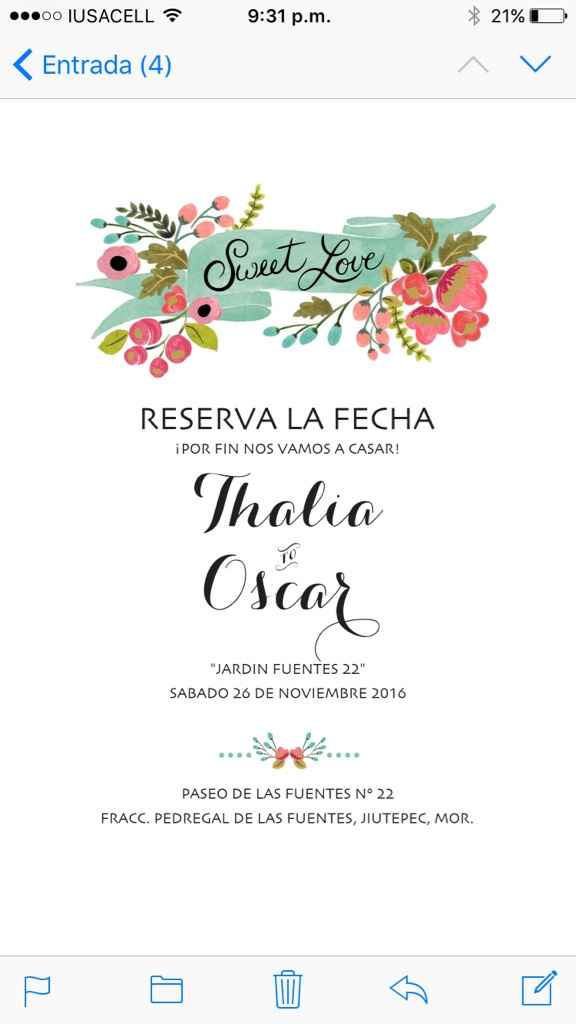 "reserva la fecha" - 1