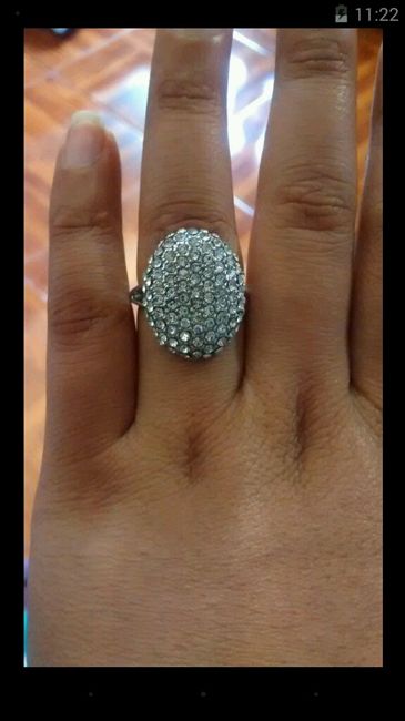 Anillo de compromiso. - 1
