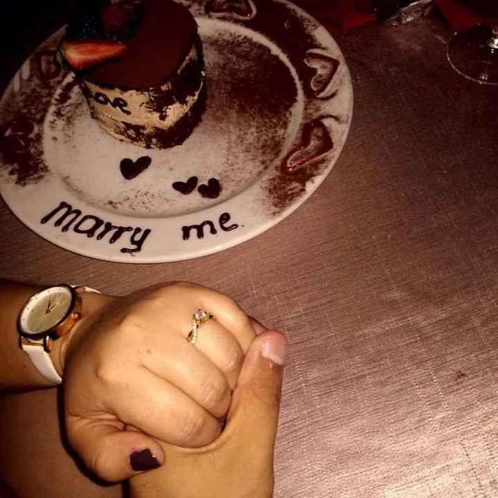 Si hubieras podido elegir el anillo de compromiso.. - 1